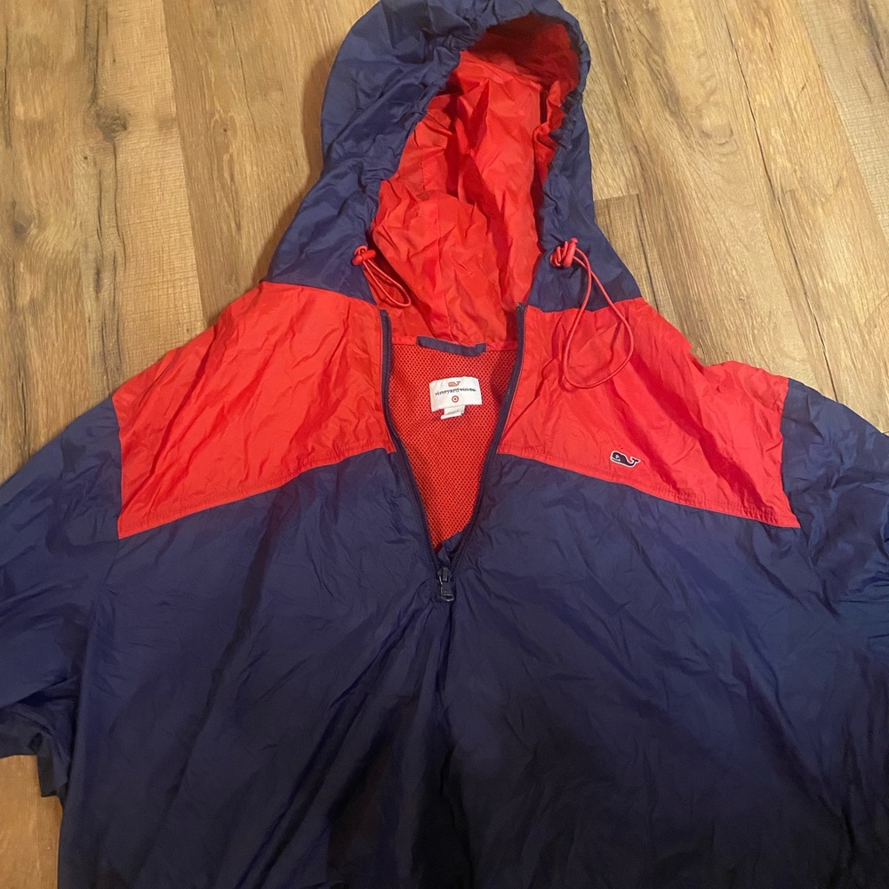 Vineyard vines wind breaker